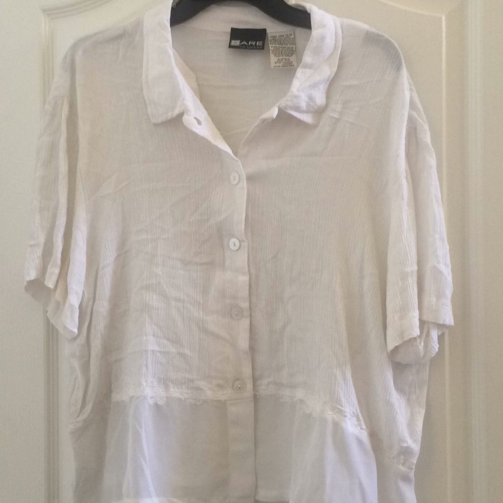 FINAL MARKDOWN Ladies' Crinkle Blouse (XL 16/18)